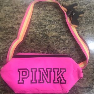Vs Pink Cooler/Lunchbox With Key Chain! New!